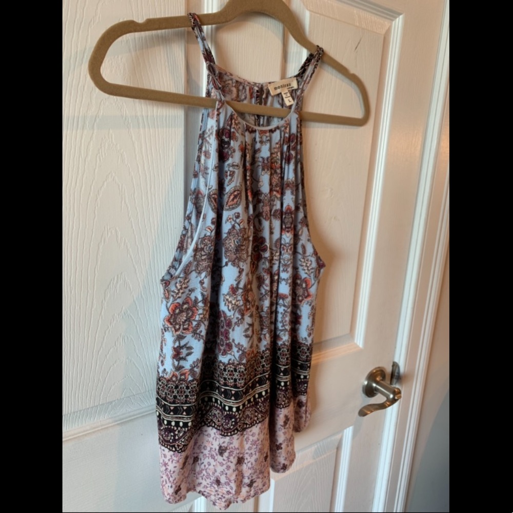 Aztec pattern tank top